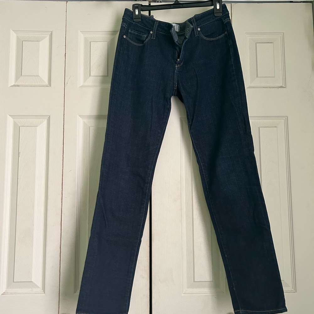 PAIGE Dark Blue Classic Jeans